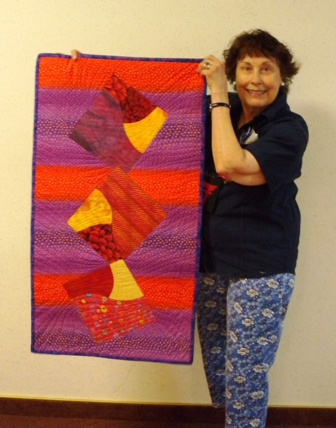 Joyce Marty - Red Challenge Quilt